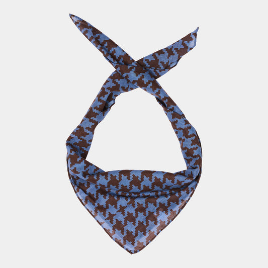 Saysky Bandana Blue Houndstooth 1047 OUASC101C1047
