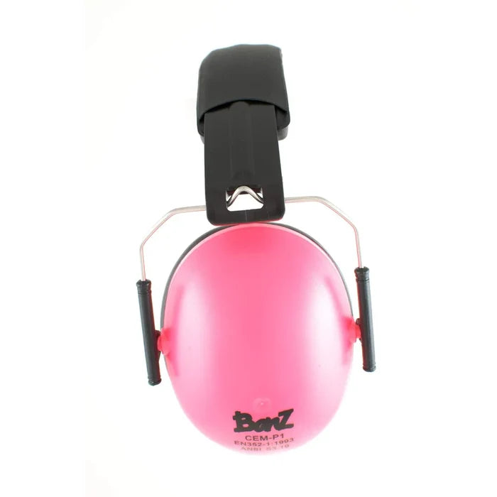 Banz Hearing Protection Earmuffs 2y+ - Petal Pink