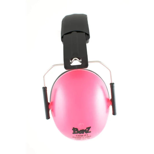 Banz Hearing Protection Earmuffs 2y+ - Petal Pink