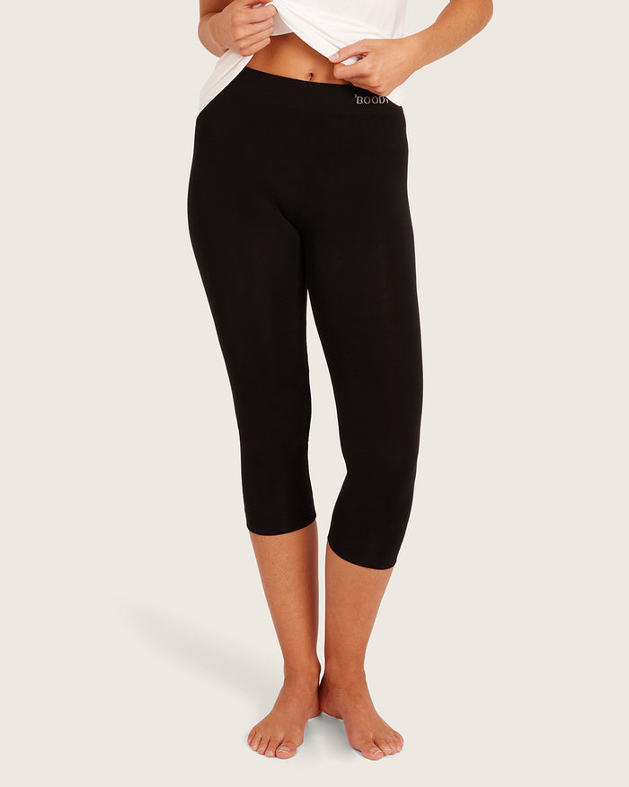 Base Layer 3/4 Leggings - Black