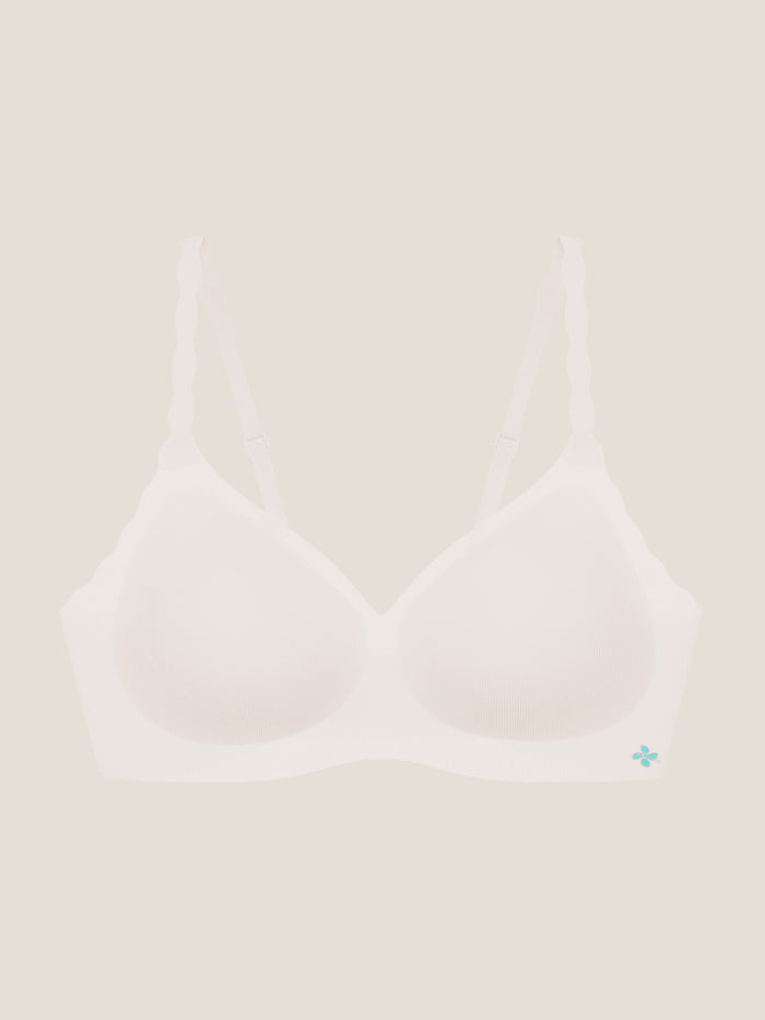 Basic Seamless Deep V Neck Cooling Bra - Smart Size