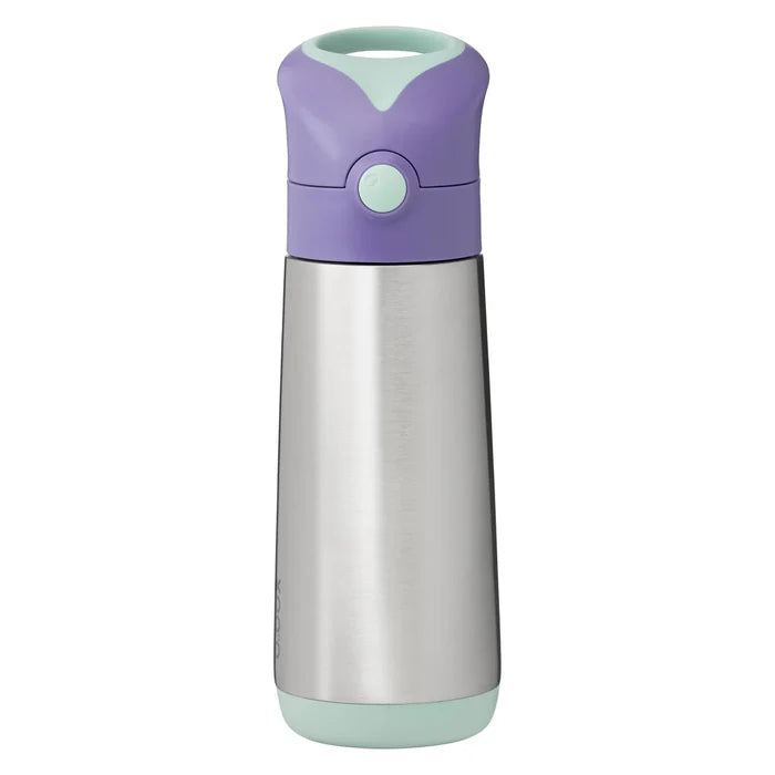 B.box Insulated Drink Bottle 500ml - Lilac Pop
