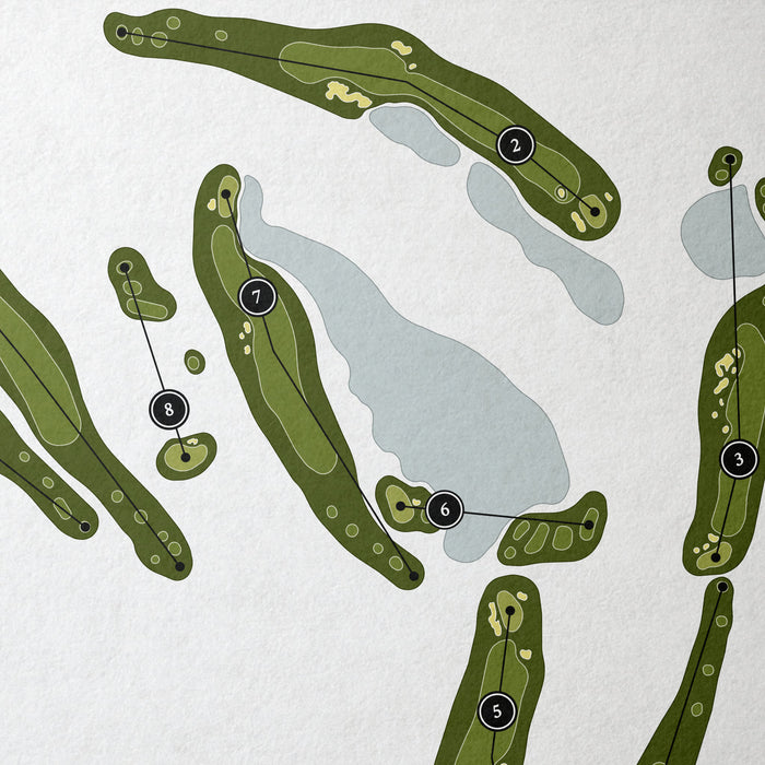 Bearpath Golf & Country Club | Golf Course Map | Close Up