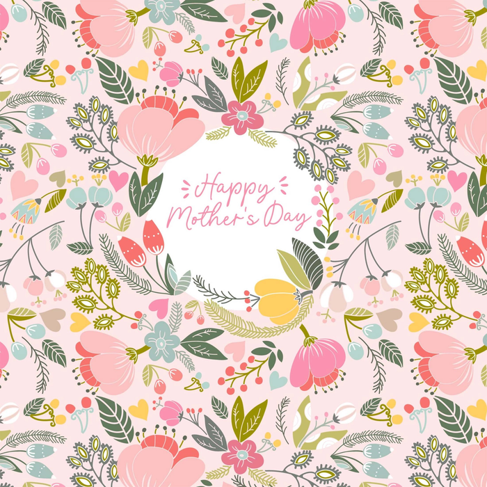 Beau Bottle Mother's Day Meadows Prosecco Bottle Wrap