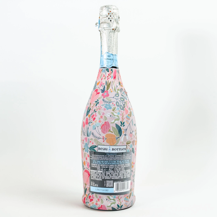 Beau Bottle Mother's Day Meadows Prosecco Bottle Wrap