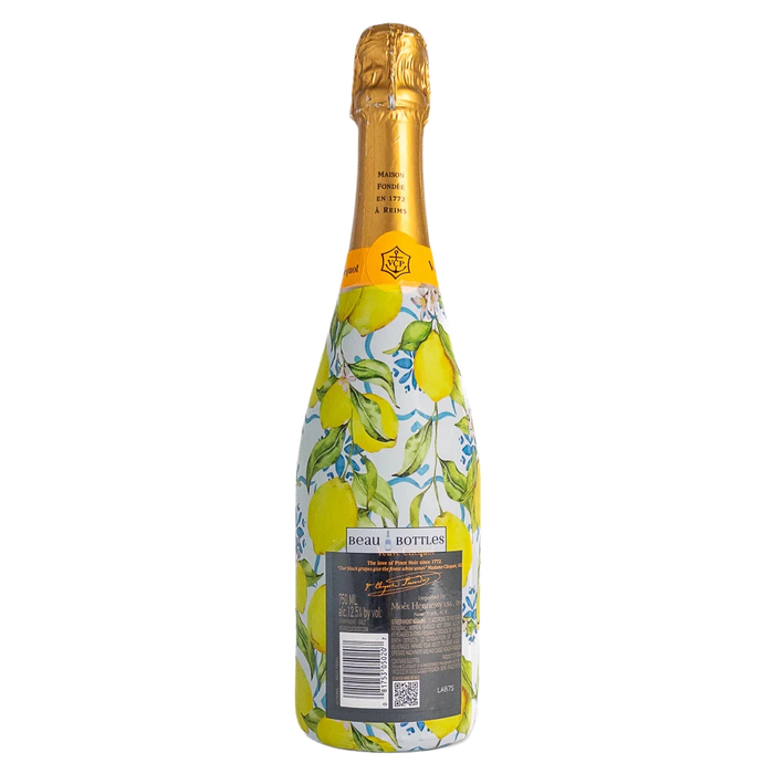 Beau Bottles Amalfi Lemon Champagne Bottle Wrap
