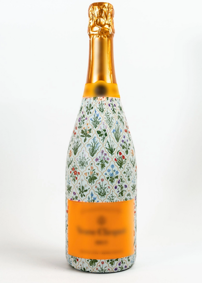 champagne Beau Bottles Botanical Trellis Champagne Bottle Wrap