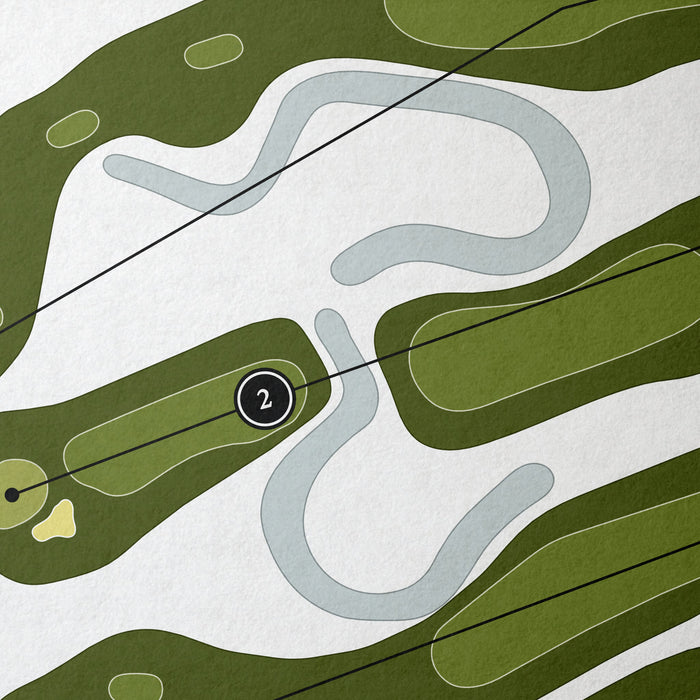 Belmont Golf Club | Golf Course Map | Close Up