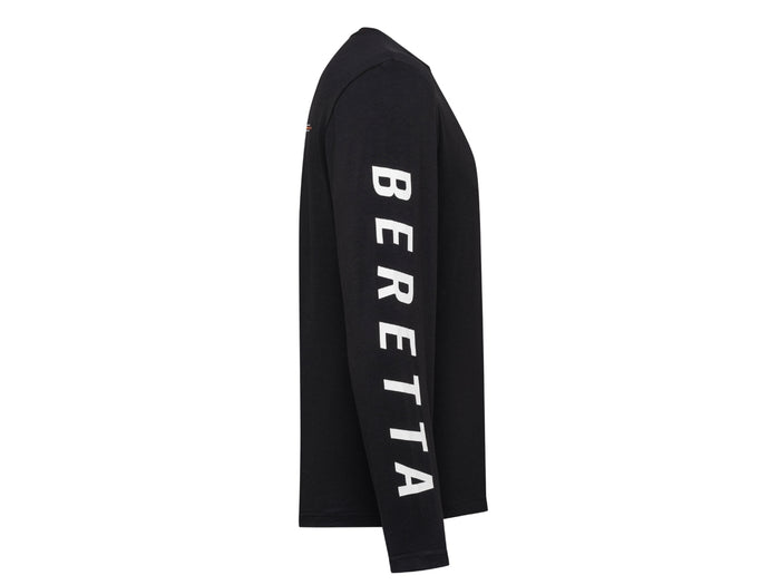 Beretta Mens Team Long Sleeve Shirt | Black