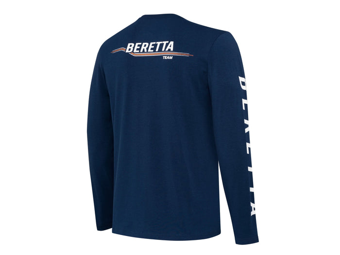Beretta Mens Team Long Sleeve Shirt | Blue