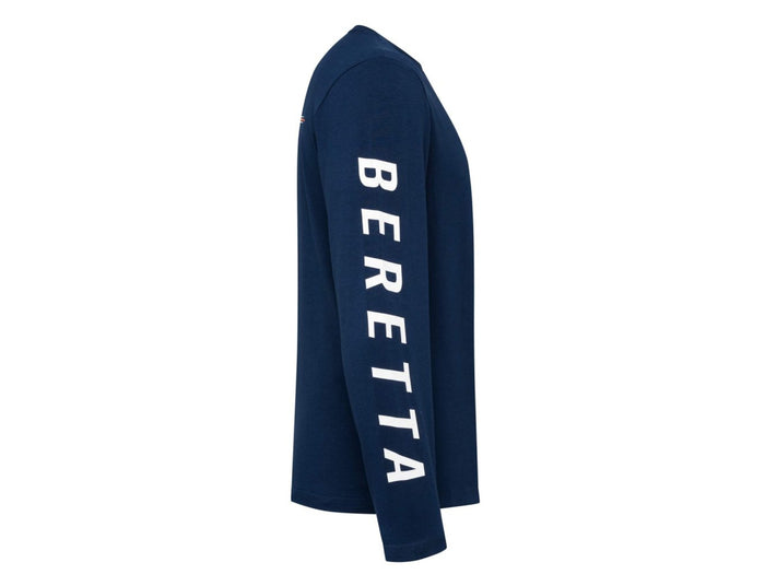 Beretta Mens Team Long Sleeve Shirt | Blue