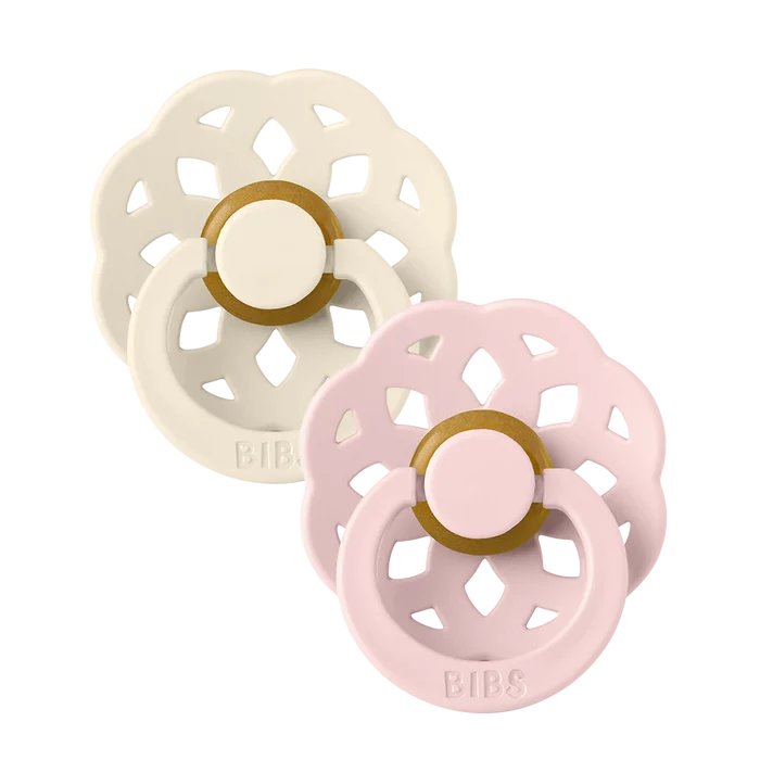 BIBS Round Boheme Pacifier - Size 2 (6-18m)