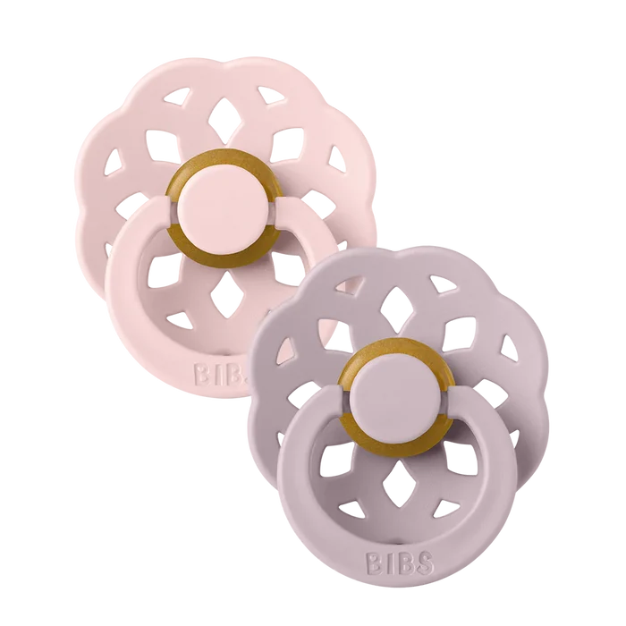 BIBS Round Boheme Pacifier - Size 2 (6-18m)