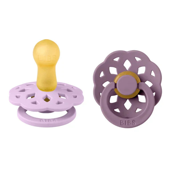 BIBS Round Boheme Pacifier - Size 2 (6-18m)