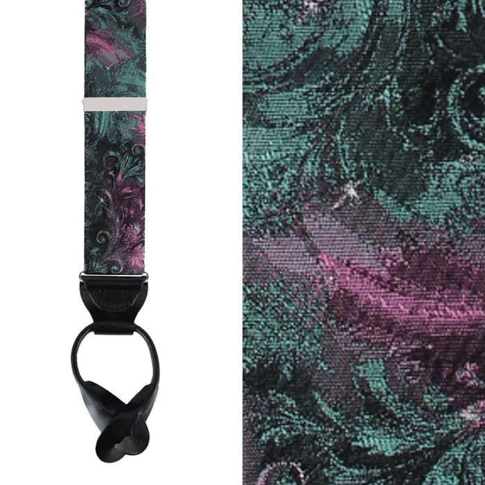 Big and Tall The Arcane Storm Button End Novelty Brace