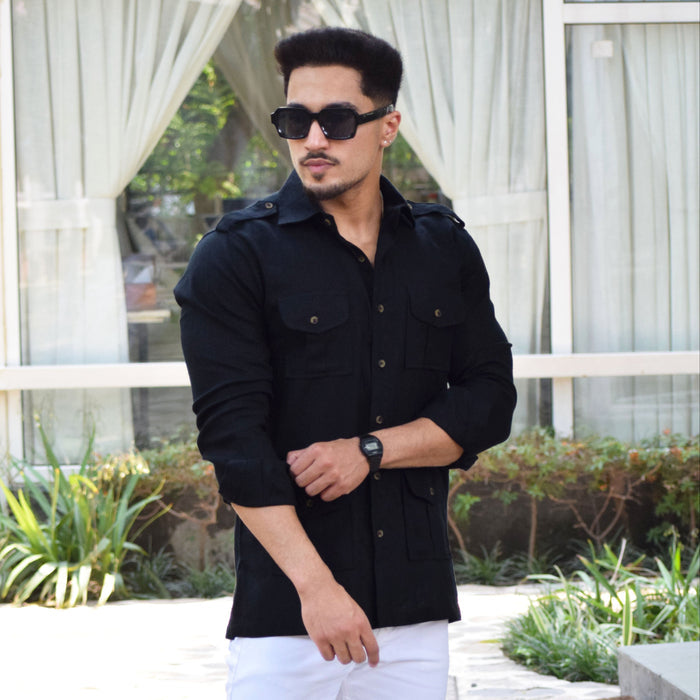 Black Hunting Shirt