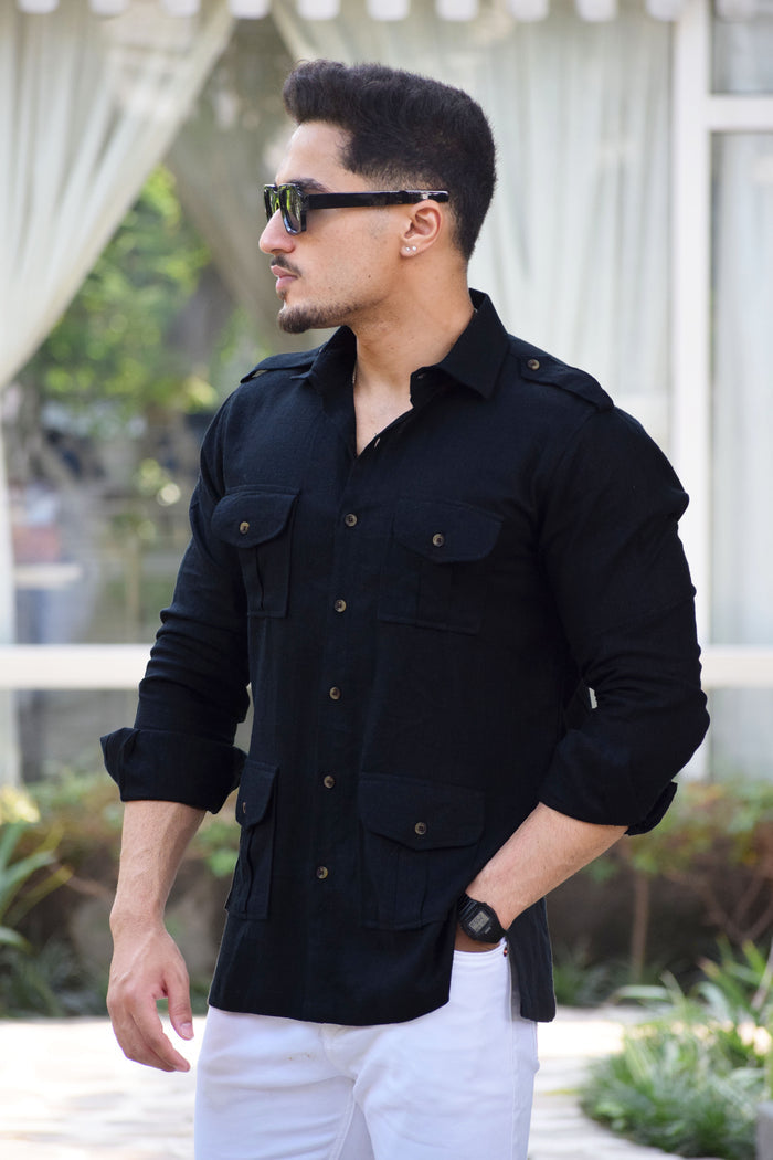 Black Hunting Shirt