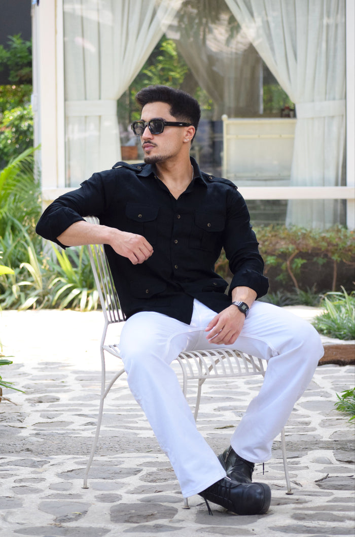 Black Hunting Shirt