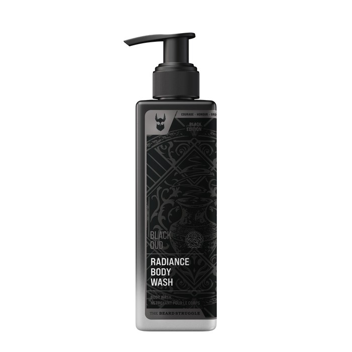 Black Oud Body Wash. The Beard Struggle