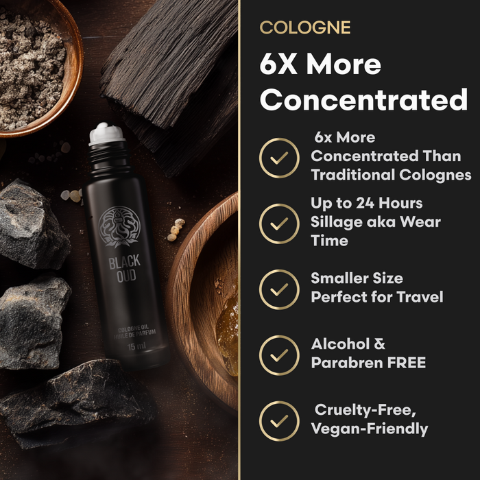 Black Oud Cologne, image 3. The Beard Struggle