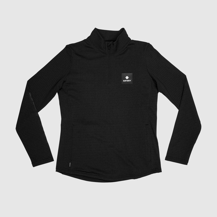 Saysky Blaze Half Zip Light Fleece Black 9001 SW35004