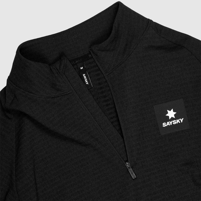 Saysky Blaze Half Zip Light Fleece Black 9001 SW35004