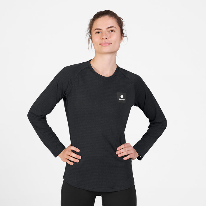Saysky Blaze Long Sleeve Light Fleece Black 9001 SW35003