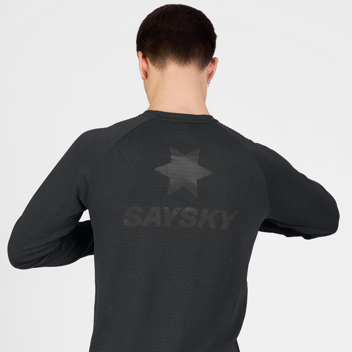 Saysky Blaze Long Sleeve Light Fleece Black 9001 SM35003