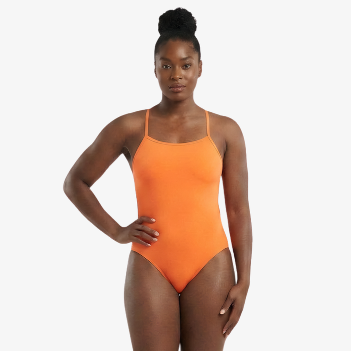 Blaze Tie-Back One-Piece Training Swimsuit by Norca - Norca Athletic Swimwear