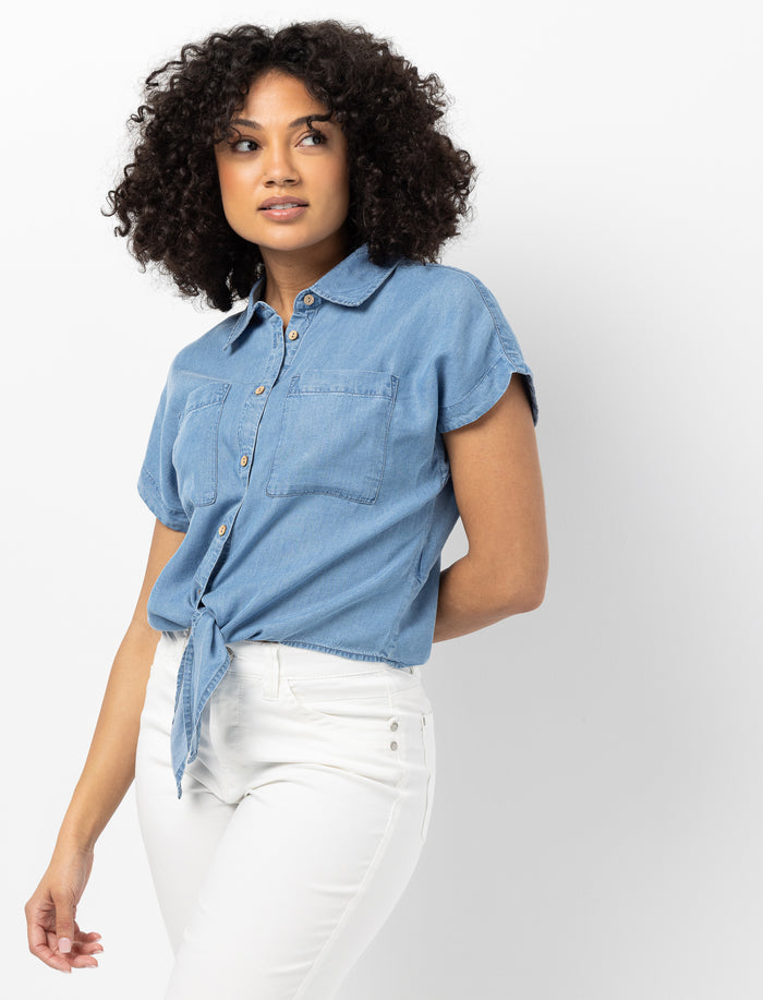 Blouse à manches courtes