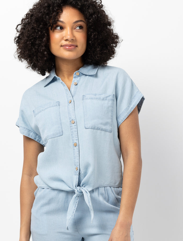 Blouse à manches courtes