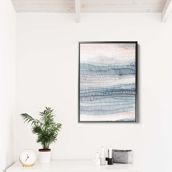8"x10" / Canvas / Antique Silver