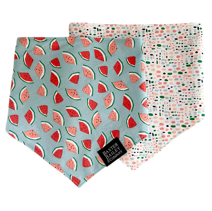 Blue Watermelon Reversible Bandana