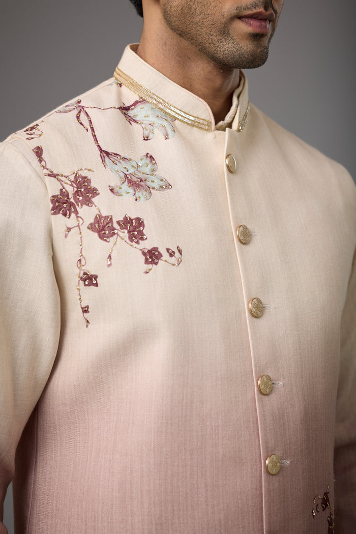 Blush Pearl jacket kurta under 10000