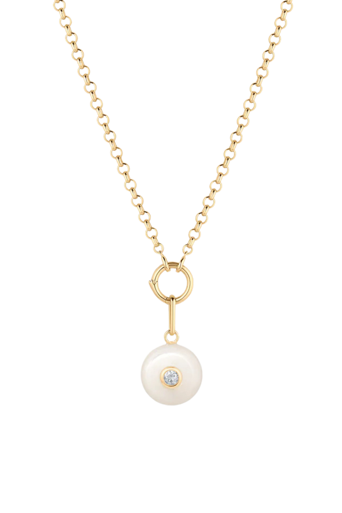 Bon Bon Mother of Pearl Charm
