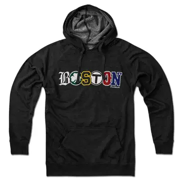 Boston Townie Pride Hoodie | L / Charcoal