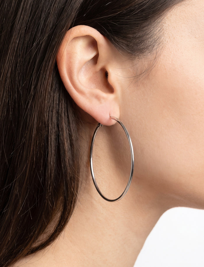 Boucles d'oreilles rondes pour femme
