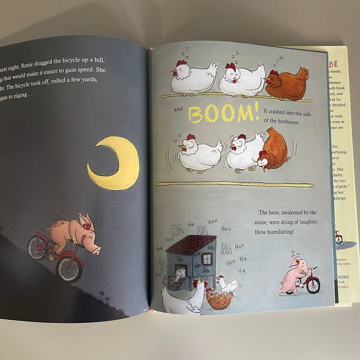 [Brand New] The Little Pig, The Bicycle, and The Moon / Pierrette Dube