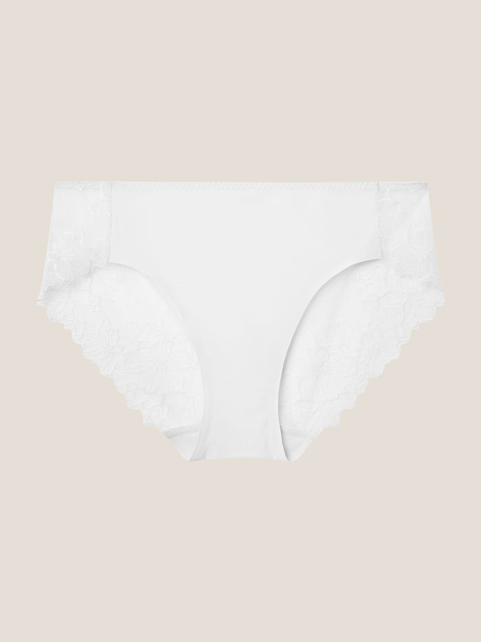 Breathable Lace Low-Rise Brief