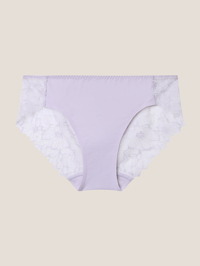 Breathable Lace Low-Rise Brief