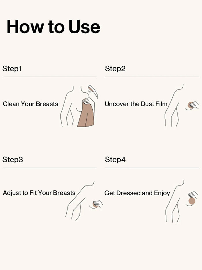 Breathable Silicone Nipple Covers