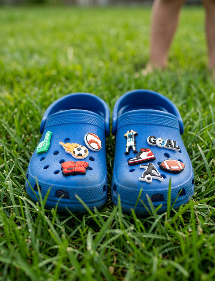 Breloques pour chaussures - Ens. de 9