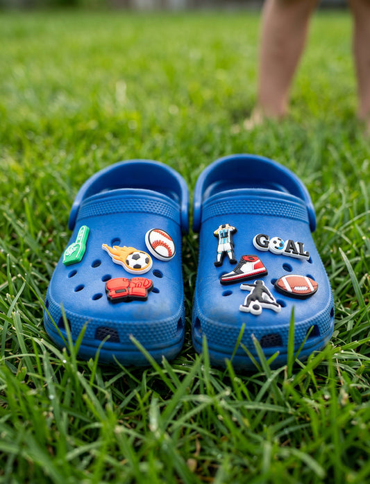 Breloques pour chaussures - Ens. de 9