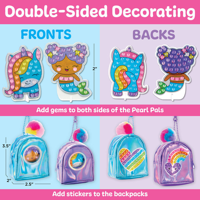 Bubble Gems Backpack Keychains Diamond Painting Kit