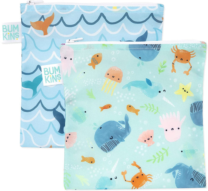 Bumkins Large Snack Bag 2pk
