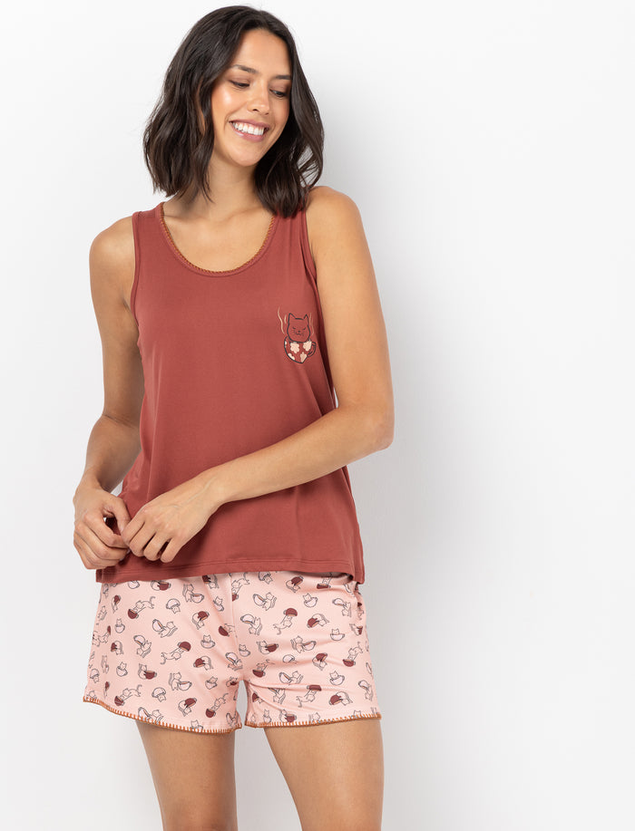 Camisole imprimée