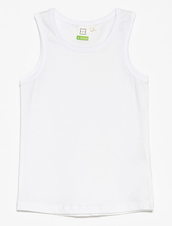 Camisole unie en coton bio