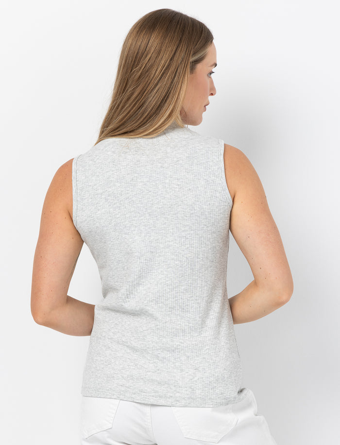 Camisole unie sans manches