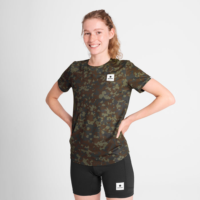 Saysky Camo Combat T-Shirt Brown Camo 1048 OWRSS31C1048