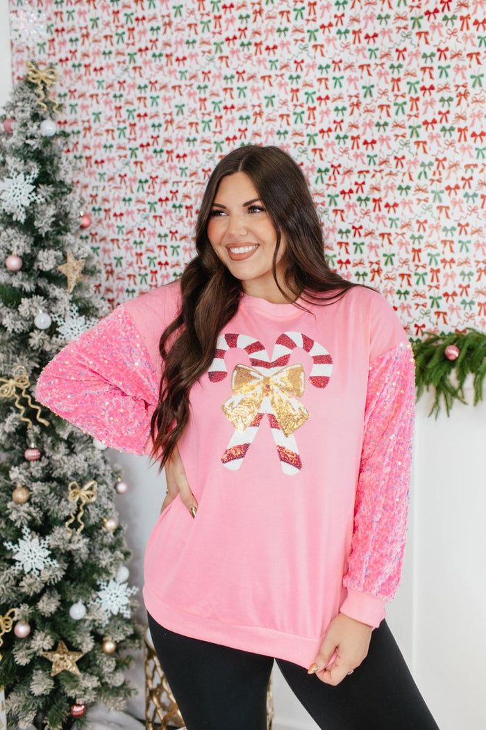 Candy Cane Lane Sweater - Macoma Boutique130 Sweaters